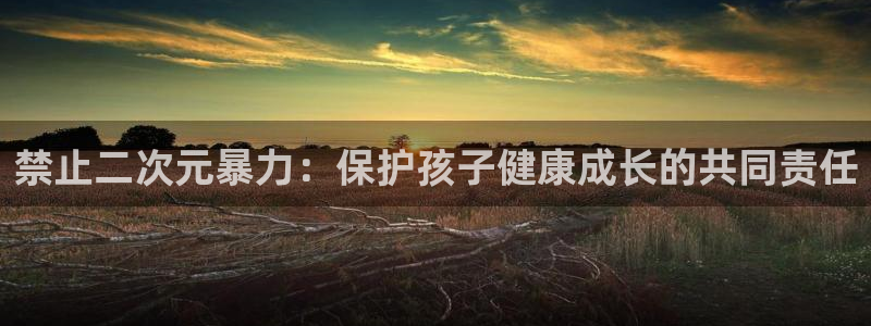 广州杏耀网络科技有限公司：禁止二次元暴力：保护孩子健康成长的共同责任